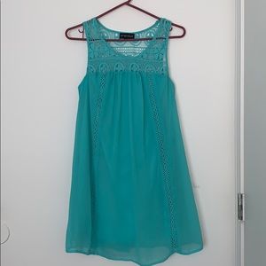 my michelle turquoise dress
